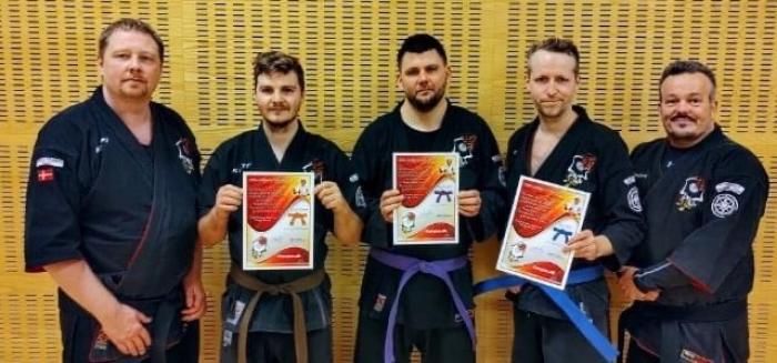 Blue belt · December 3, 2020 · Promoted by Johnny Hansen and Kim Dahl