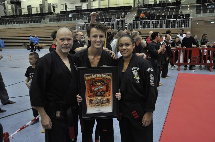 Michael Ray winning Grand Champion in Dusseldorf in 2018