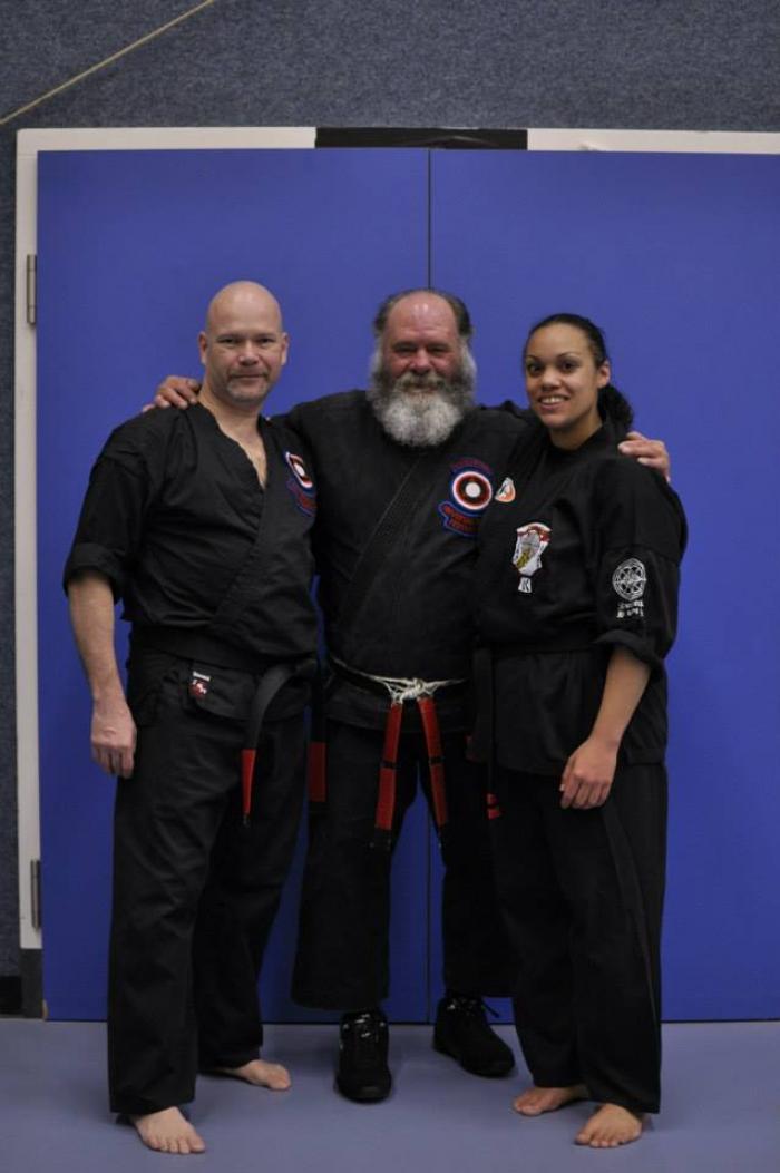 With Mike Pick and my wife Agaath, 2016