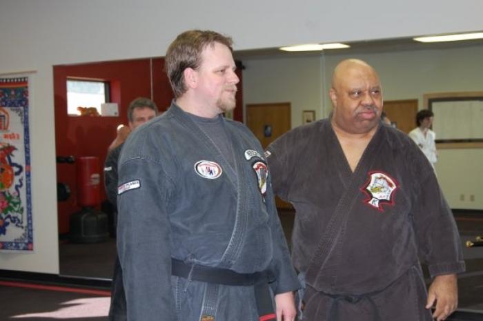 At a seminar with Ron Chapel in Omaha