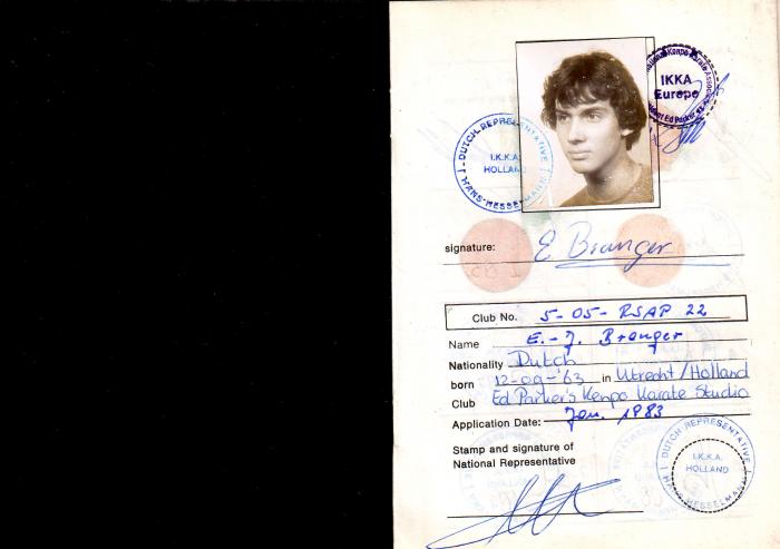 Old IKKA passport