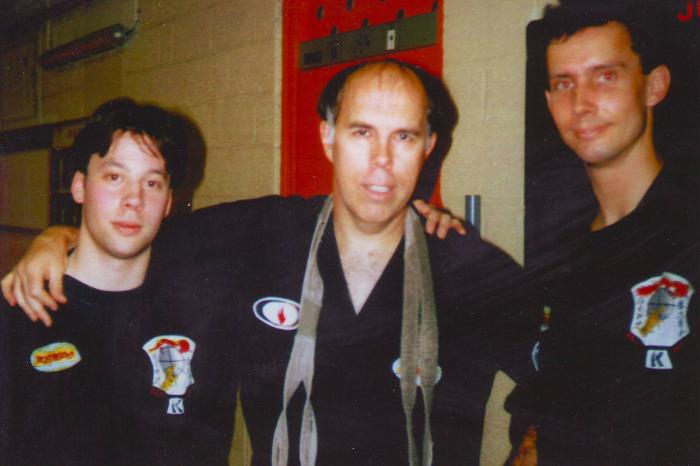 1992-1993 Maringka (my first black belt student)-Skip Hancock-Branger