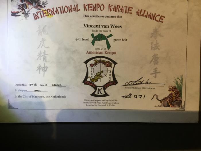 Green belt · March 27, 2010 · Promoted by Romano Michielsen