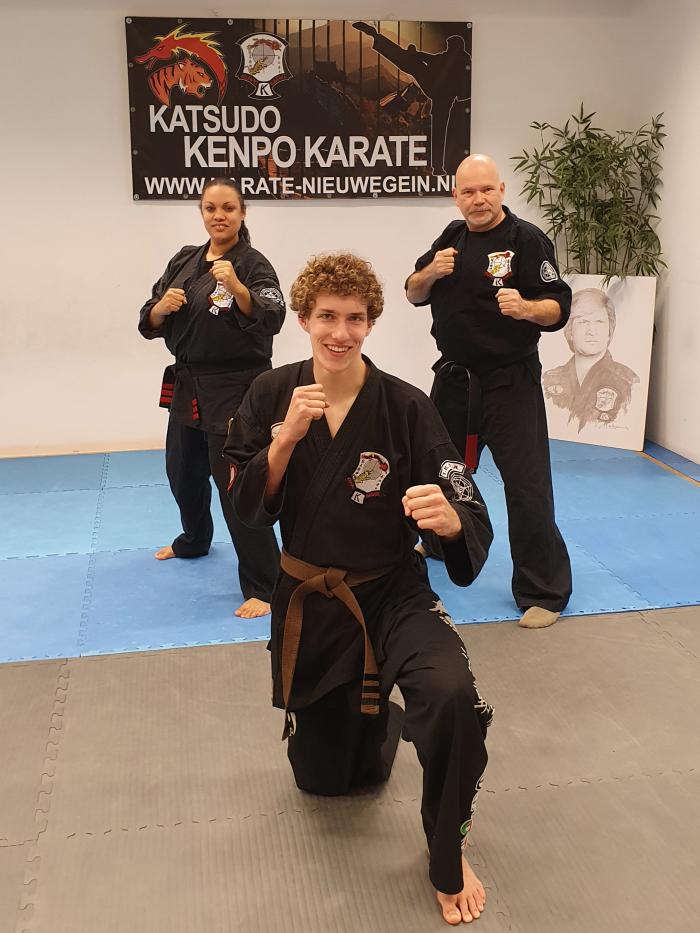 Brown belt 1st degree · December 1, 2020 · Promoted by Marcel De Jong