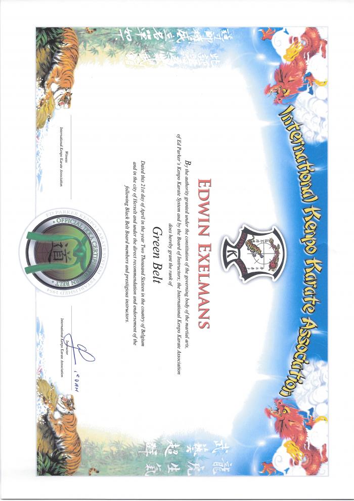 Green belt · April 21, 2015 · Promoted by Gunther Groenestein