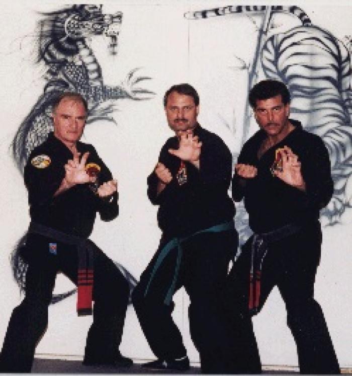 Steve and Mr. Sullivan Brown Belt test