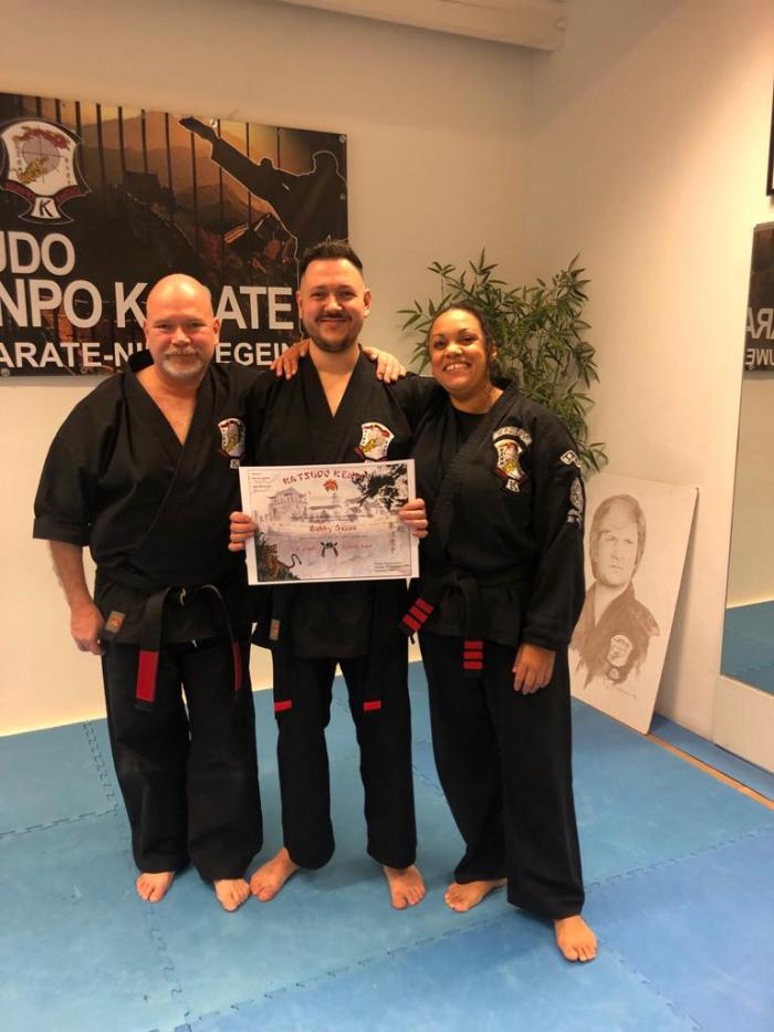 Black belt 1st degree · December 18, 2021 · Promoted by Marcel De Jong