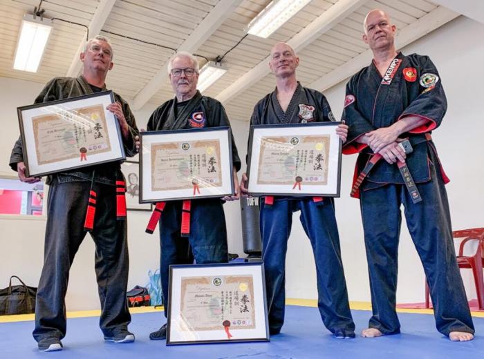 Black belt 7th degree · July 3, 2022 · Promoted by Kempo Associatie Nederland/IKF/FOG/KKN/NOC*NSF