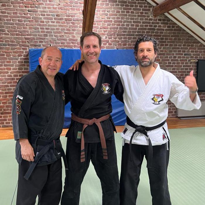 Brown belt 1st degree · June 25, 2022 · Promoted by Sascha Berning