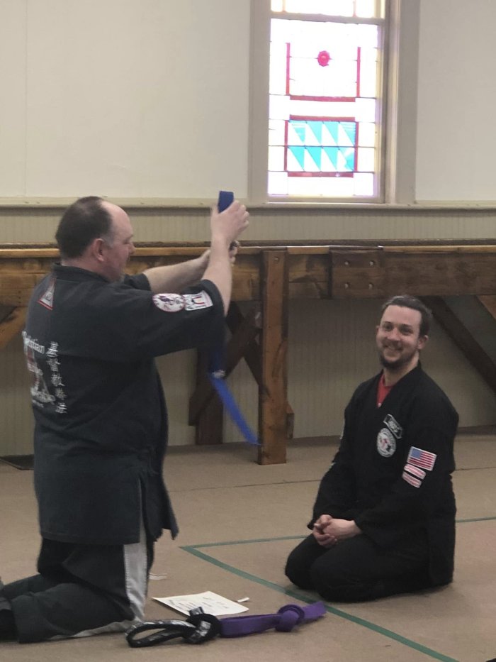 Blue belt · March 16, 2024 · Promoted by Chris Stewart